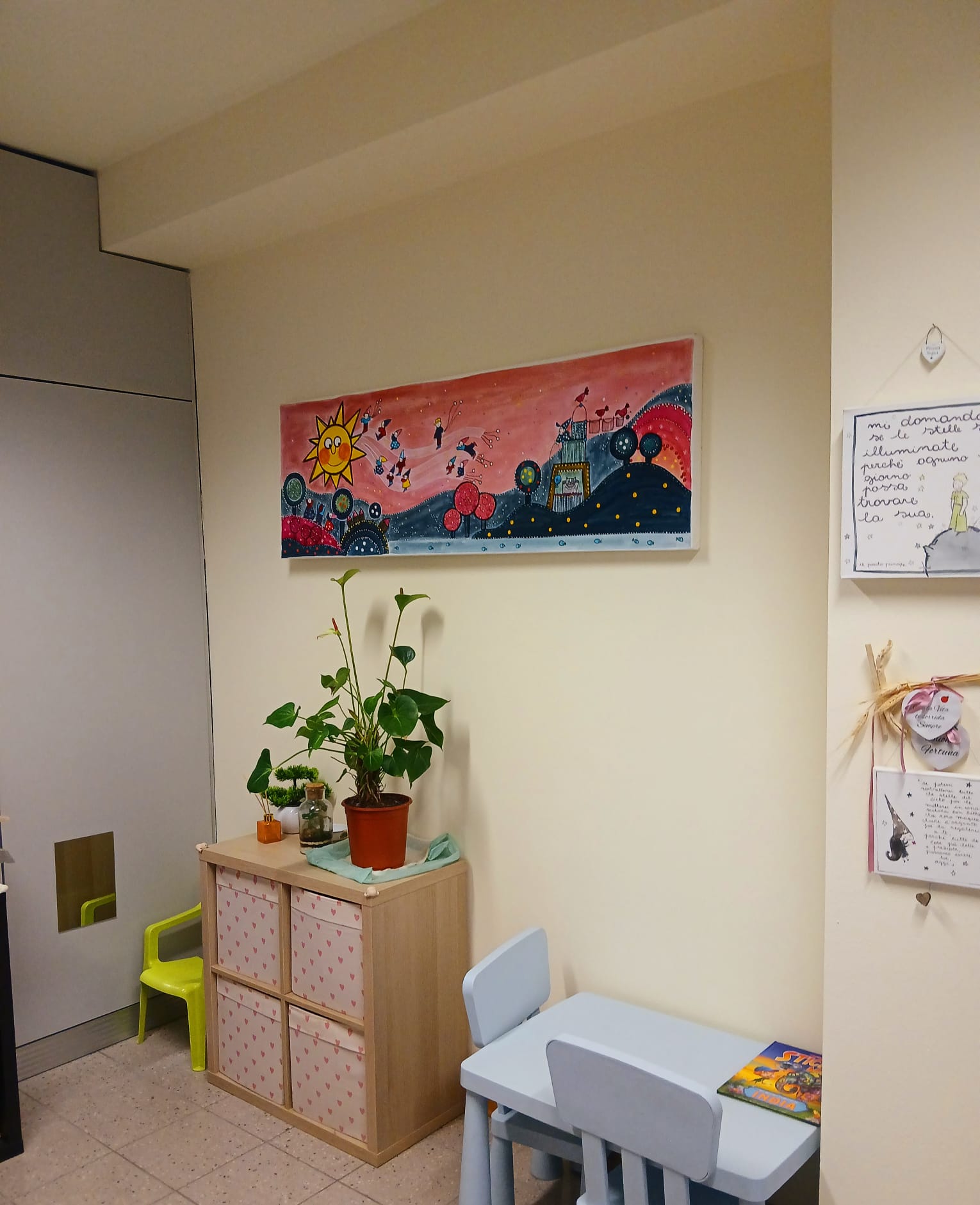 Angolo attesa per bambini